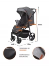 Коляска прогулочная Sevillababy Drive Dark grey