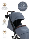 Коляска прогулочная Pituso Mini PU Graphite