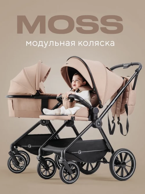 Коляска 2 в 1 Rant Moss RA321 Beige