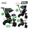 Велоколяска Pituso Elite Green
