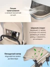 Коляска-трансформер Farfello Aimile Adventurer 2 в 1 Beige