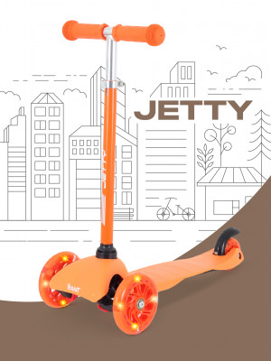 Самокат 3-х колесный Rant Jetty RB101 orange