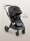 Коляска прогулочная Happy Baby Luna 360 black