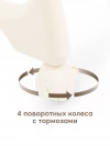 Стул для кормления Happy Baby William Pro latte