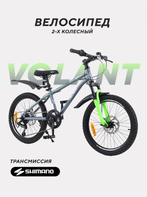 Велосипед Rant Volant 20 серый - фото 1