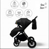 Коляска 2 в 1 Bubago Bloom BG черный