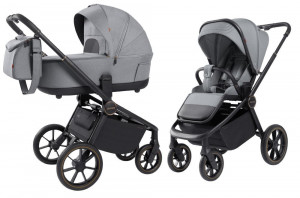 Коляска 2 в 1 Carrello Epica CRL-8510 Silver Grey 2025