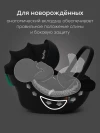 Автокресло Happy Baby Safer 0+ (0-13кг) black