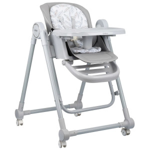 Стул для кормления Indigo Chill серый