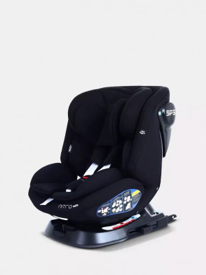 Автокресло Rant UB619 Nitro New isofix 0/1/2/3 (0-36 кг) Black