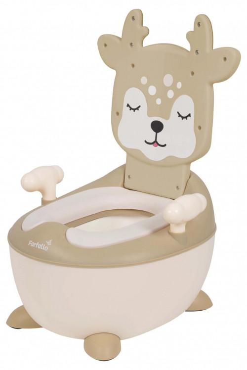 Горшок Farfello A4 бежевый