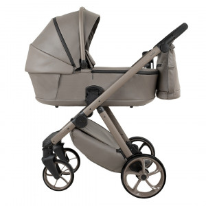 Коляска 2 в 1 Pituso Sole leather Truffle