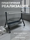 Колыбель-кроватка BubaGo Meluna BG 181-1 Темно-серый