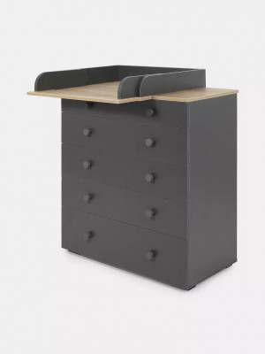 Комод Rant Levi 80 см с органанайзером Moon Grey