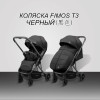 Коляска прогулочная Luxmom T3B черный