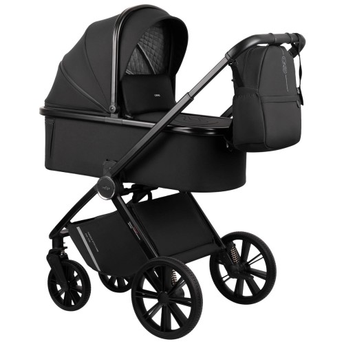 Коляска 3 в 1 Indigo Sting черный