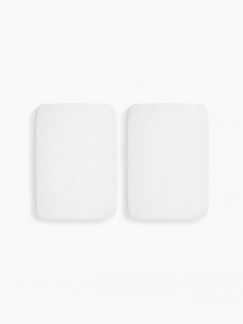 Набор простыней на резинке Happy Baby 100x70 см, 2 шт. ( white, 87578)