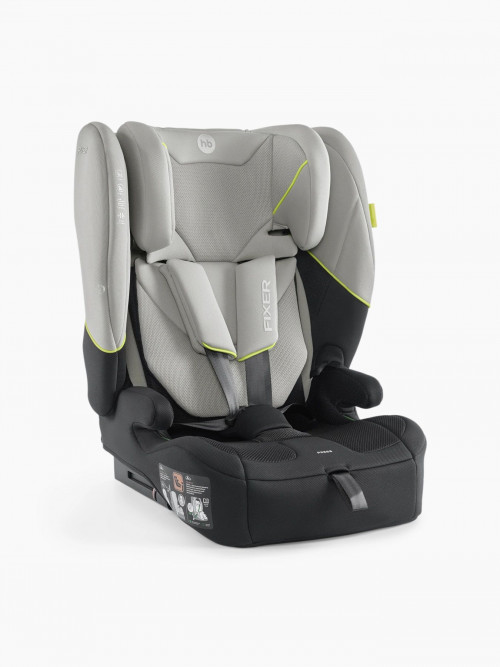 Автокресло Happy Baby Fixer 1/2/3 (9-36кг) steel grey - фото 1