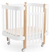 Кроватка-трансформер Happy Baby Mommy Lux New 140*70 и 90*70 white